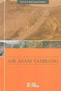 Pembentukan, pengendalian dan pengelolaan air asam tambang